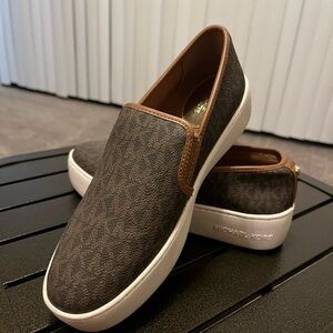 Michael Kors Brown Slip-On Women’s Shoes